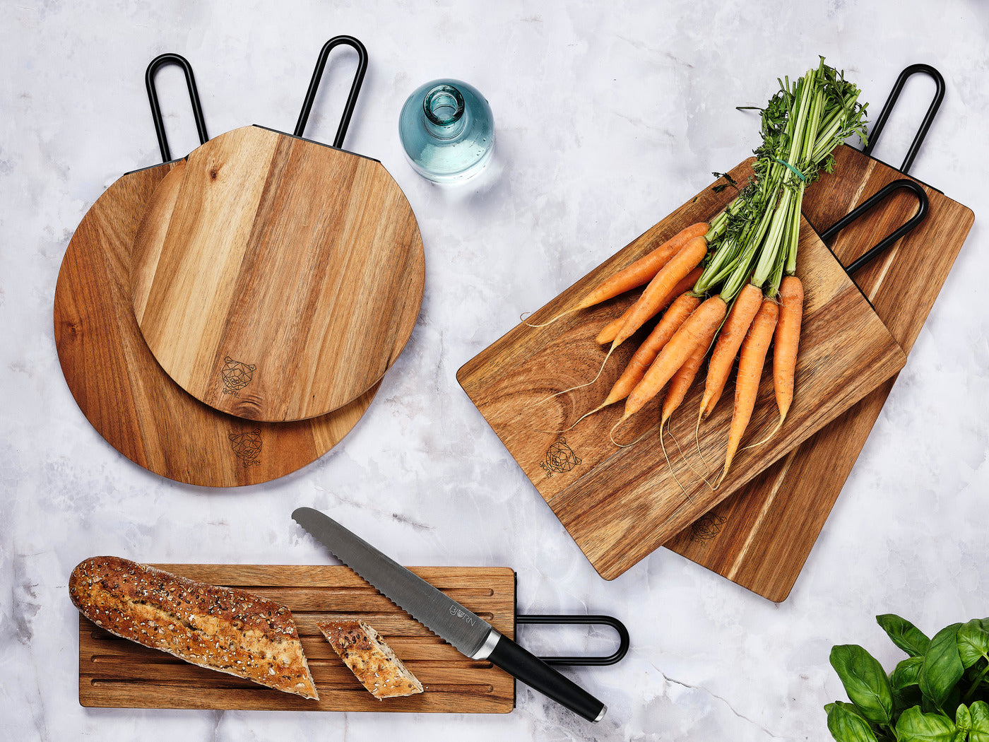 Planche à découper en bois d