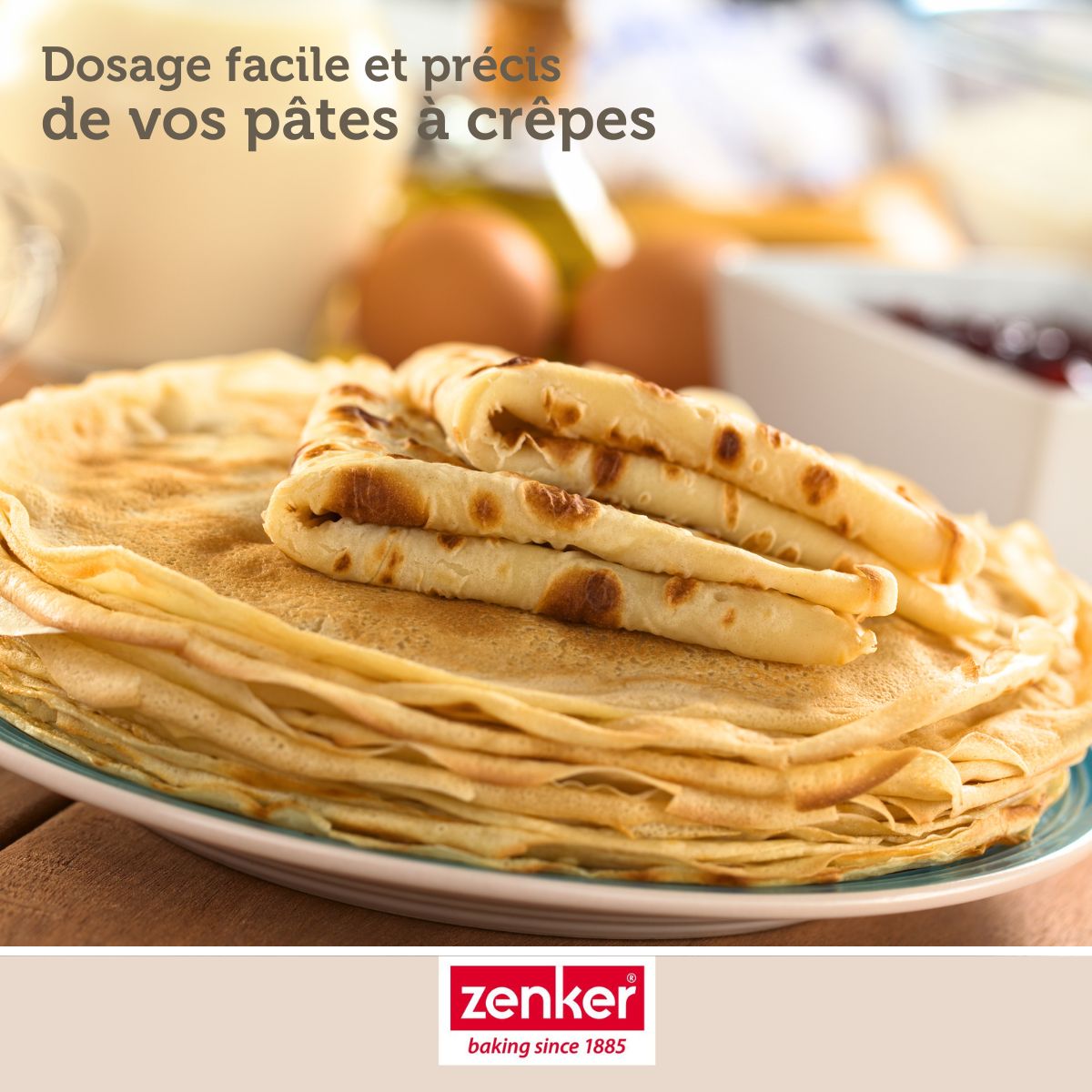 Verseur de pâte à gâteau en inox Zenker Zenker - Mathon - 5