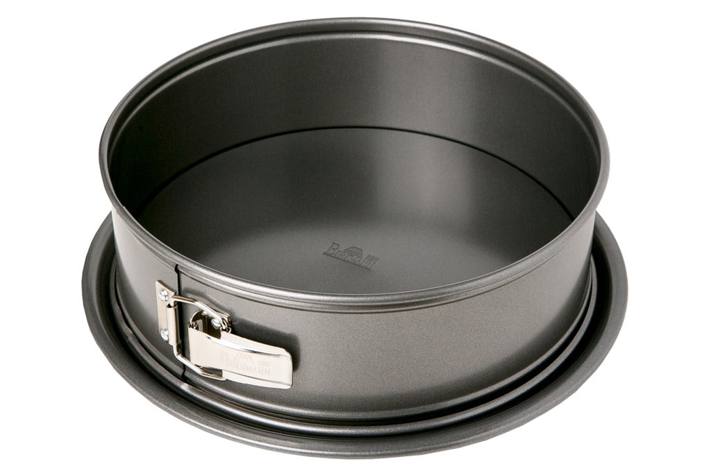 Moule à fond amovible en acier carbone, Easy baking, D24xH9 cm Birkmann - Mathon - 1