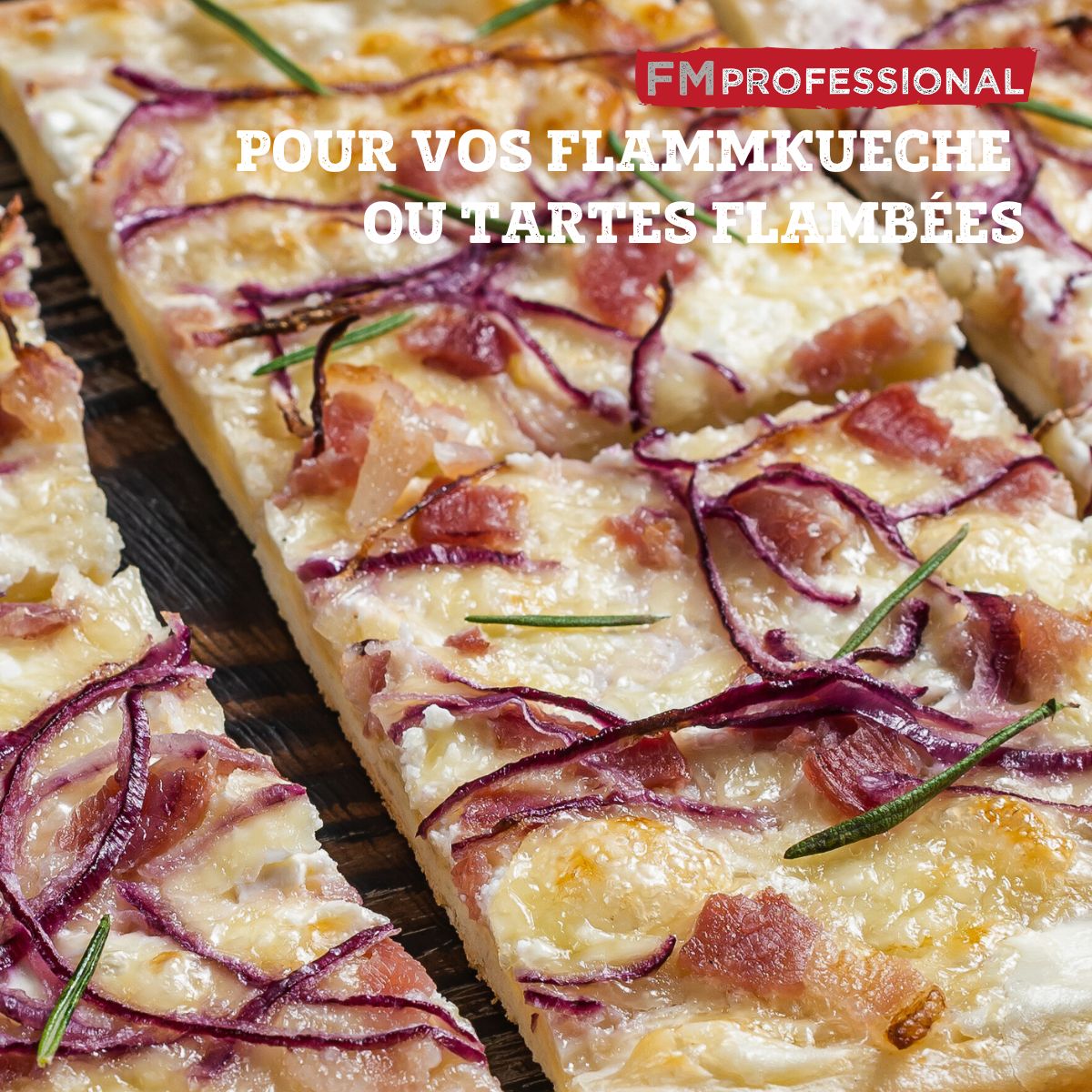 Plaque à pizza en acier inoxydable revêtu 60 x 40 cm FM Professional - Mathon - 5