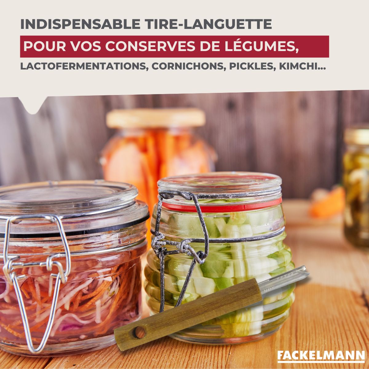 Tire languette, ouvre bocaux Fackelmann - Mathon - 4
