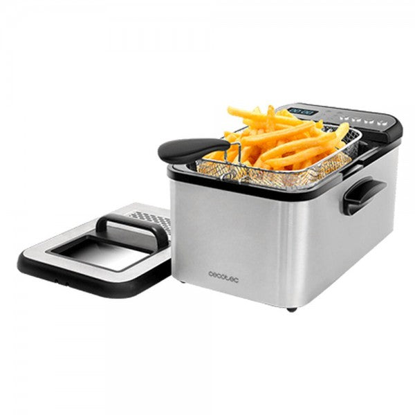 Friteuse Cecotec Cleanfry Luxury 3000 3,2 L 2400 W Acier Cecotec - Mathon