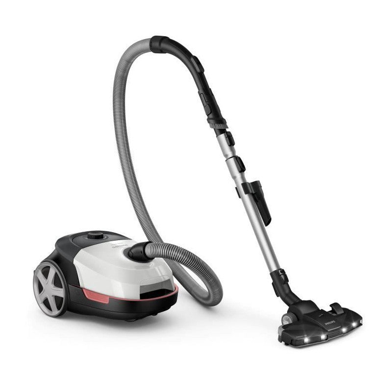 Aspirateur Traineau Avec Sac -   Xd6122/12 - 900 W - 4 L - Blanc Polaire Philips - Mathon - 6