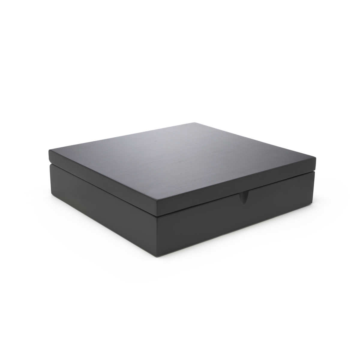 Universal - Coffret à thé noir 12 compartiments avec fenêtre Bredemeijer - Mathon - 1