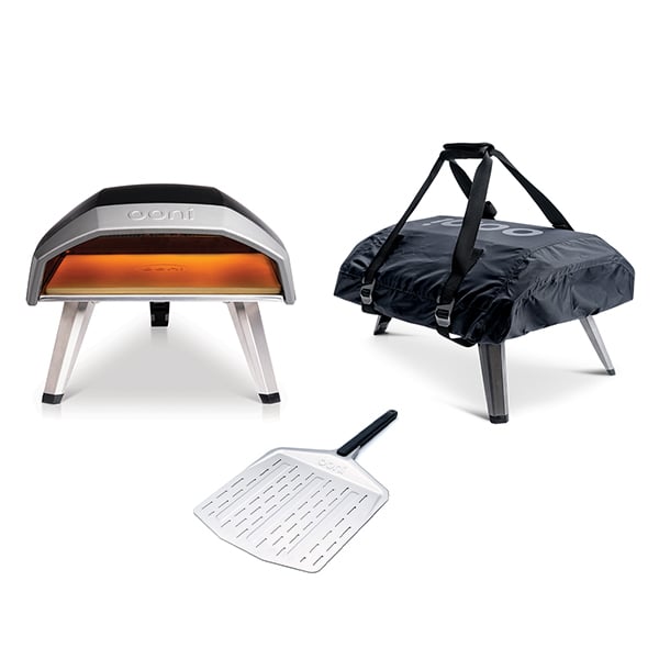 Lot Four à Pizza au gaz Koda 12 + pelle + housse Ooni - Mathon - 1