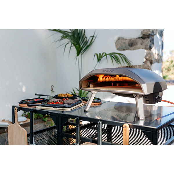 Lot four à Pizza au gaz Koda 16 + pelle + housse Ooni - Mathon - 2