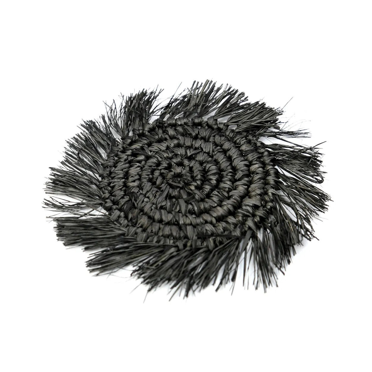 Le Sous-Verre Fringe Raffia - Noir Bazar Bizar - Mathon - 9