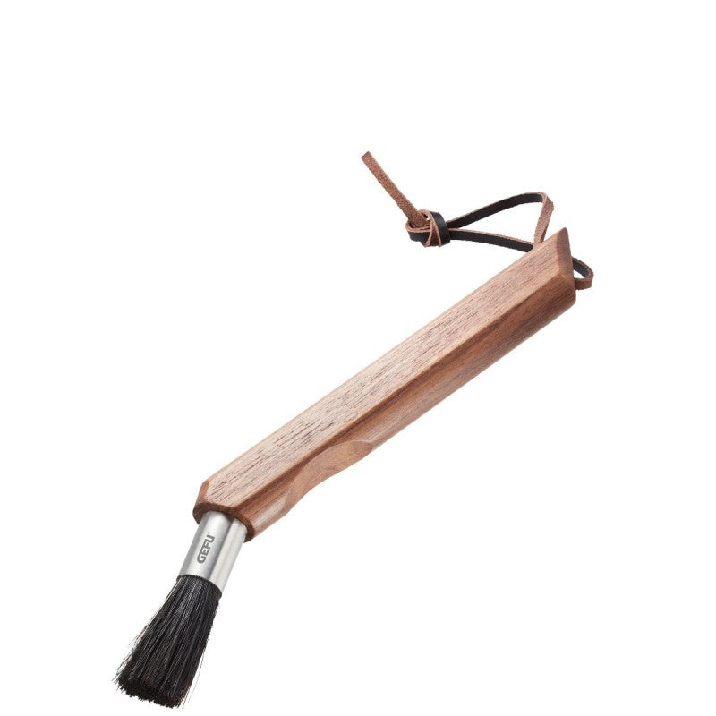 Pinceau à moulin 18cm Dusto en bois de noyer Gefu - Mathon - 1