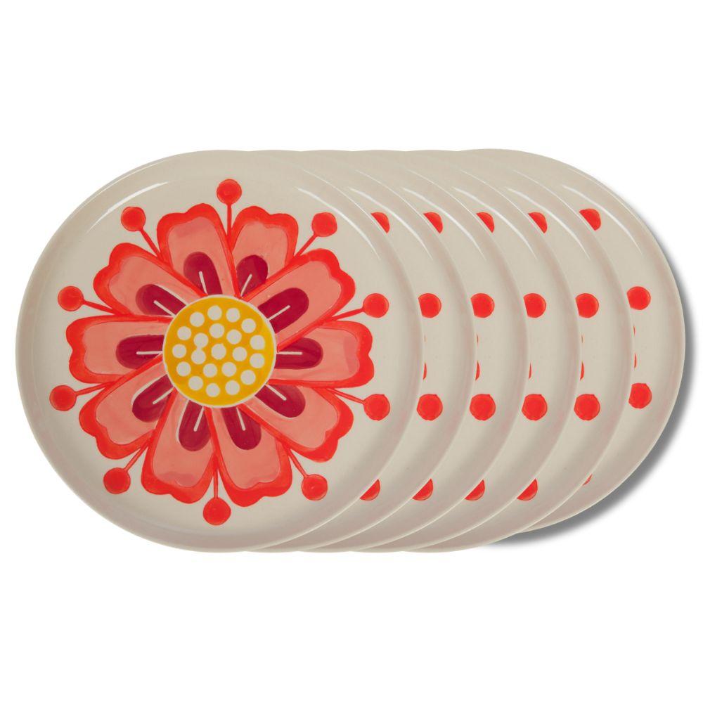 Assiette plate Debbie 26 cm (lot de 6) Amadeus - Mathon - 1