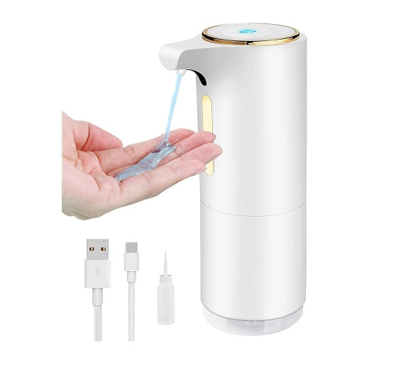 Distributeur de Savon Automatique liquide de 300ml blanc Vendos85 - Mathon