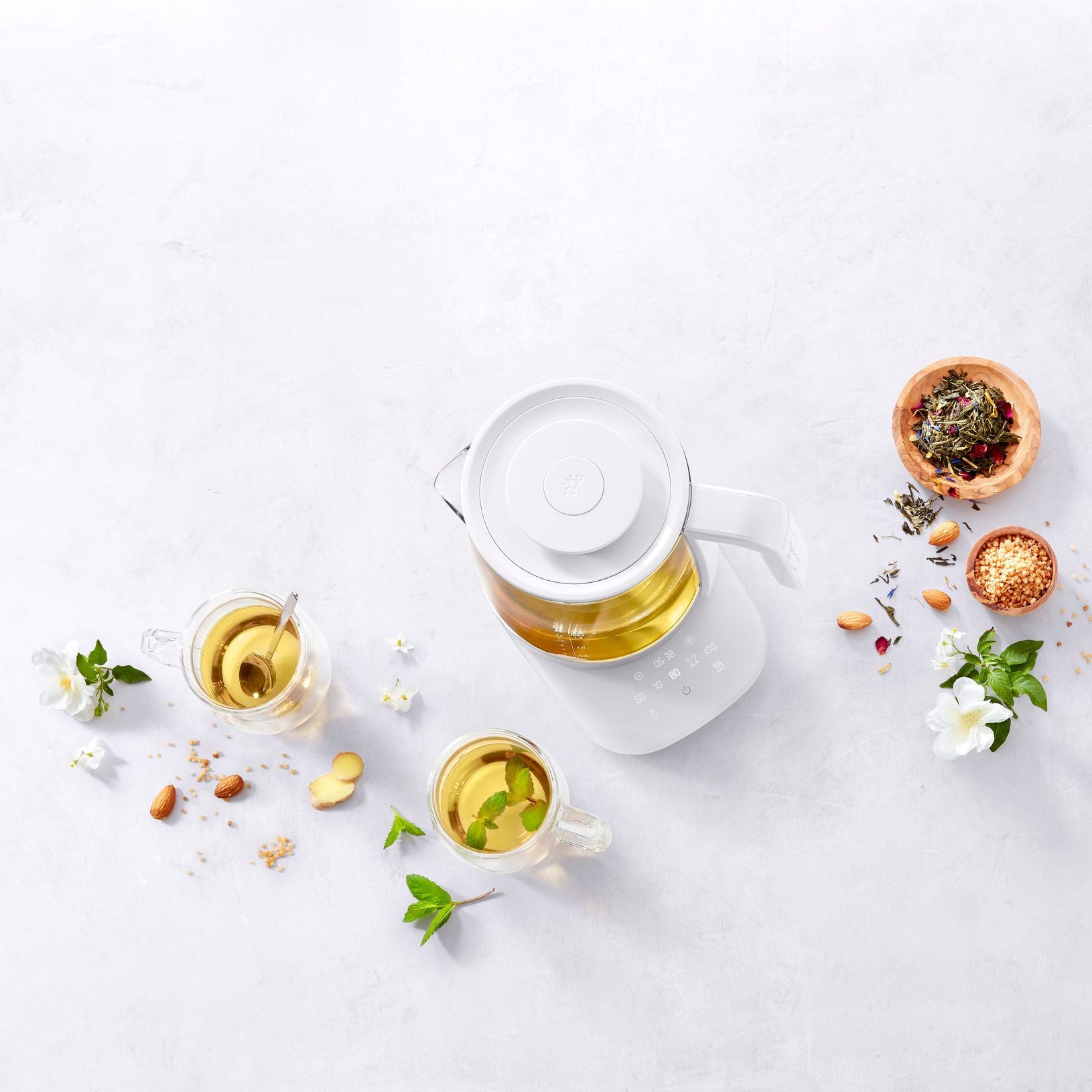 Bouilloire théière électrique en verre Enfinigy Argent Zwilling - Mathon - 9