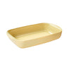 Plat à four rectangulaire en verre borosilicate avec couvercle Crème 3,6 L Pebbly - Mathon - 4