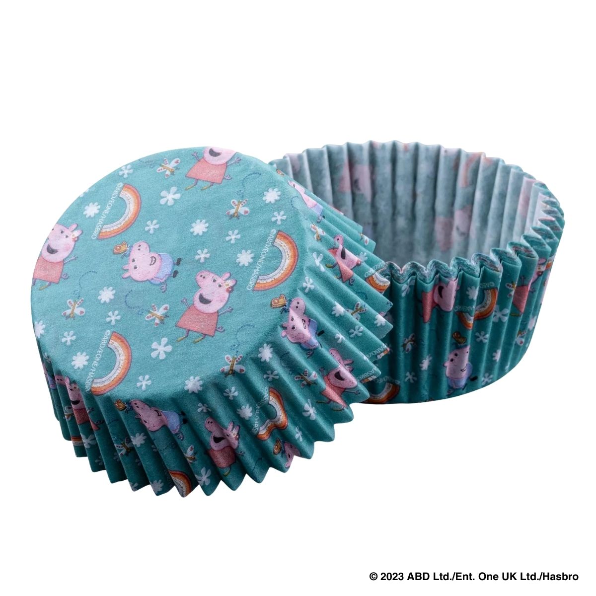 Ensemble 50 moules à muffins en papier 6 cm Dr. Oetker Peppa Pig Dr. Oetker - Mathon - 1
