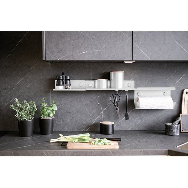 Porte rouleau essuie-tout Jill blanc Wenko by Maximex - Mathon - 3