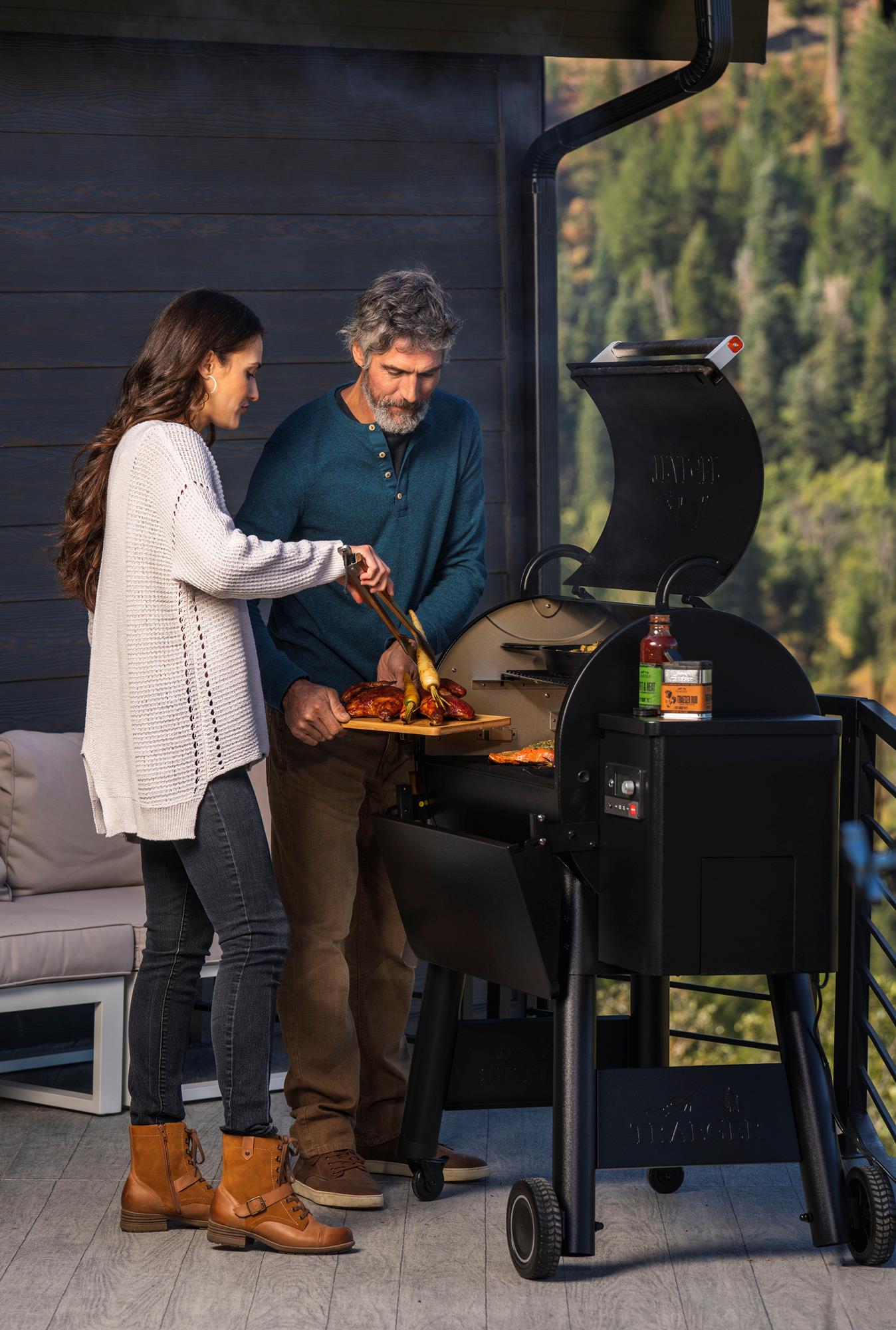 Barbecue À Pellets Ironwood 885 Traeger - Mathon - 4