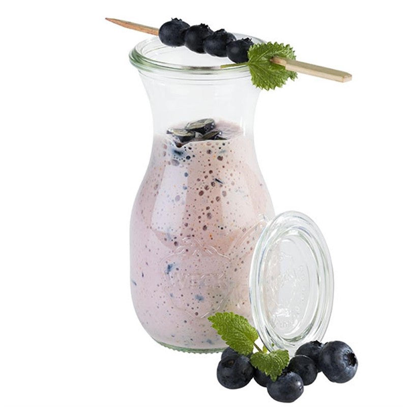 Bouteilles en Verre 250 mL avec Couvercles Weck - Lot de 6 - APS Aps - Mathon - 2