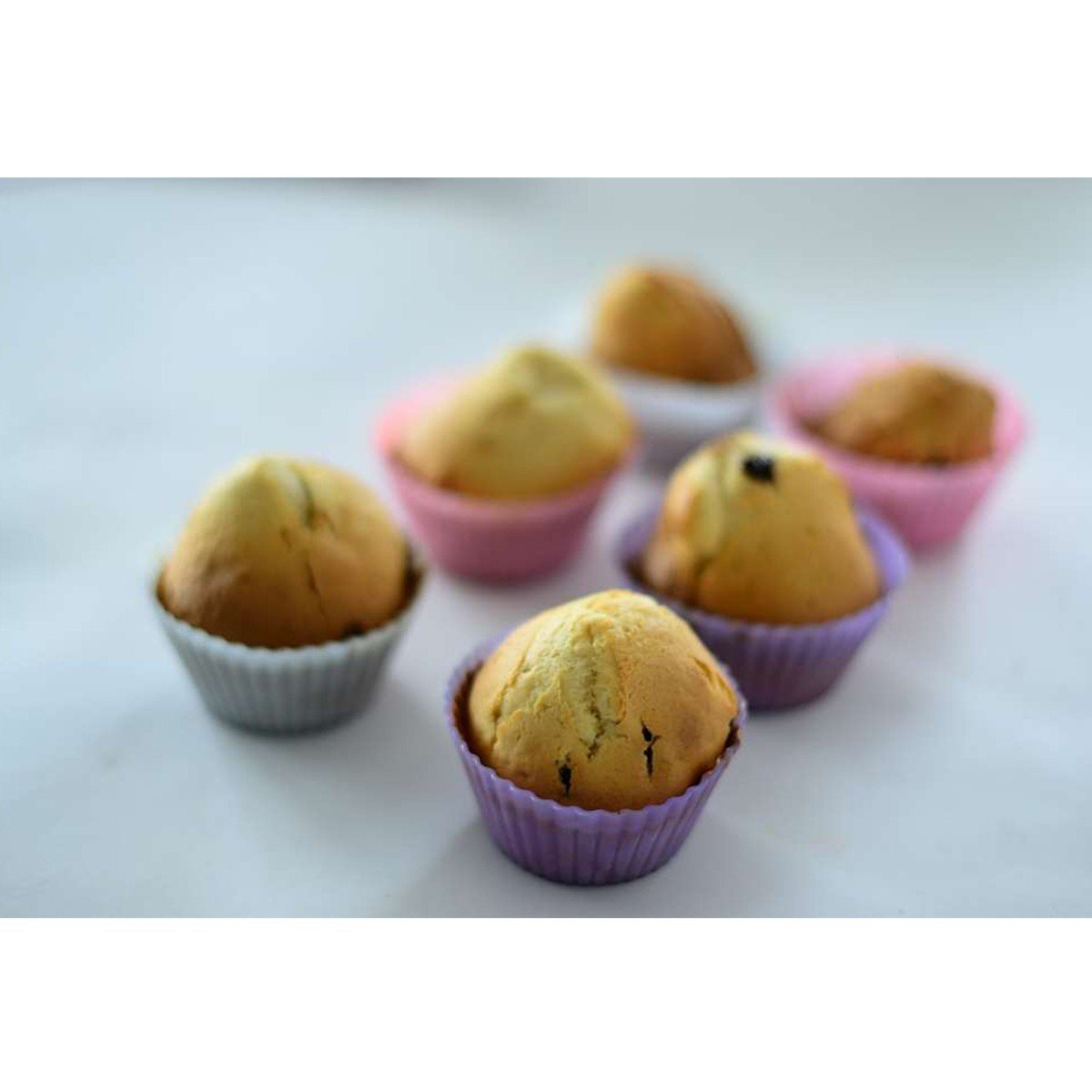 Moules silicone grande taille pastel par 6 Astuceo - Mathon - 2