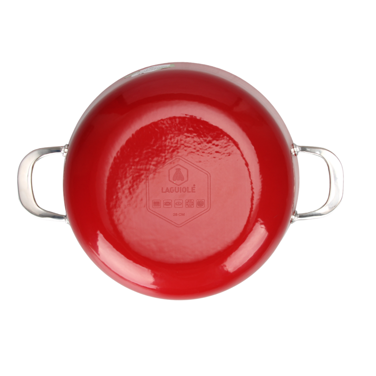 Faitout rouge 24cm - "Red AirIron" Laguiole Cuisson - Mathon - 4