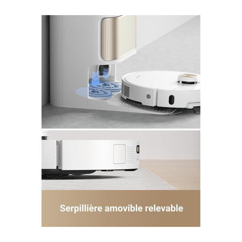 L40 Ultra Robot Aspirateur Laveur Avec Serpilliere Amovible Et Relevable - Brosse Latérale Extensible Et Relevable -11 0 Dreame - Mathon - 3