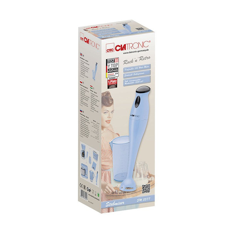 Mixeur plongeant Clatronic SM 3577 Bleu Clatronic - Mathon - 6