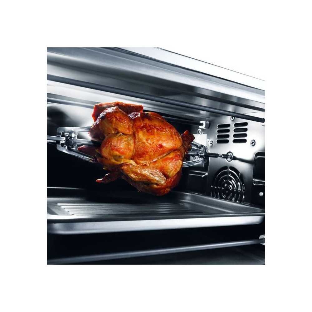 Mini-four - Chaleur Tournante -   - Eo20792 - Noir - 20 L - 49 X 35 X 25,5 Cm - 1300 W Delonghi - Mathon - 6