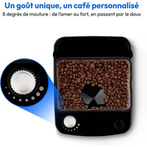 Machine A Cafe - Cafetiere Electrique  Filtre Digitale Avec Broyeur - Medion - Mathon - 5