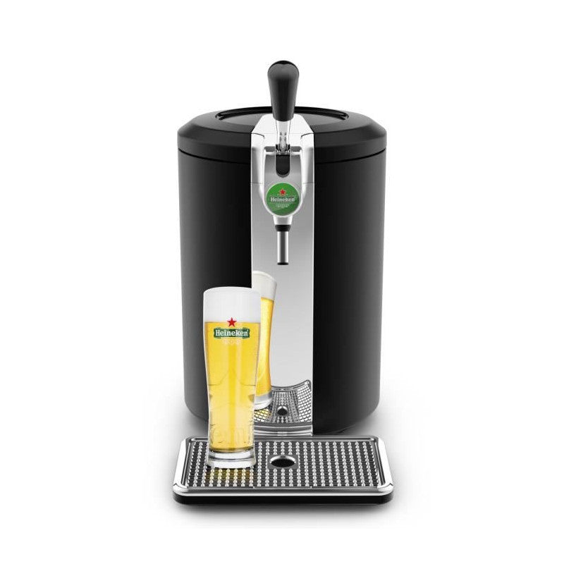 Beertender Vb450e10 Compact Machine Biere Pression, Compatible Fûts De 5 L, Température Parfaite, Biere Fraîche Et Mou Krups - Mathon - 1