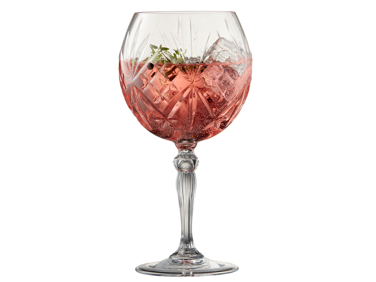 Set de 4 verres à gin tonic MELODIA Transparent Lyngby Glas - Mathon - 2