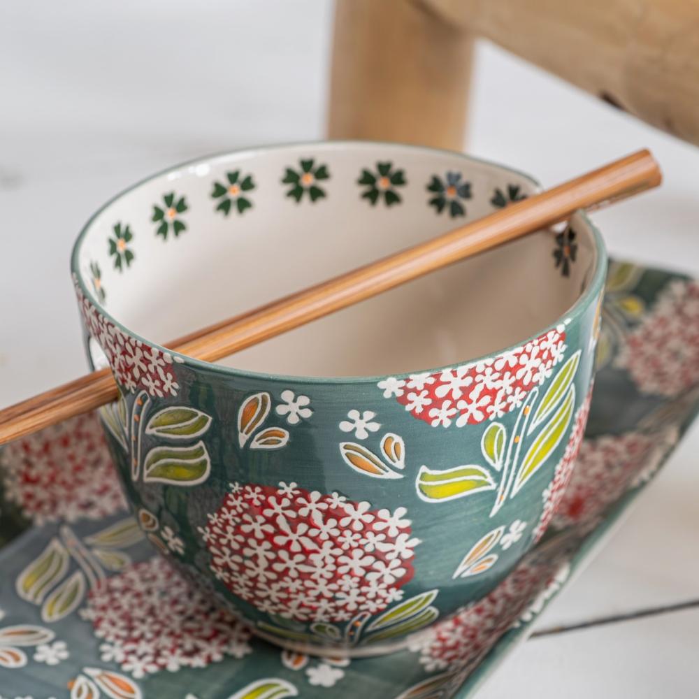 Bol avec baguettes XL Cottage 14,5 cm Table passion - Mathon - 2