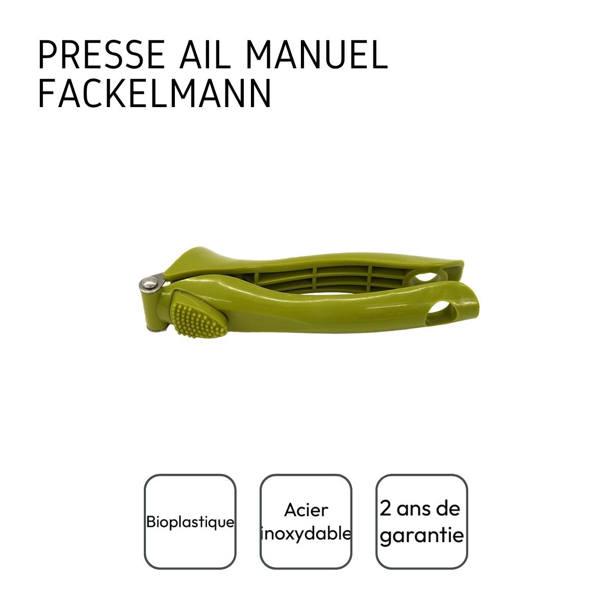 Presse ail manuel  Gamme Zéro Fackelmann - Mathon - 4