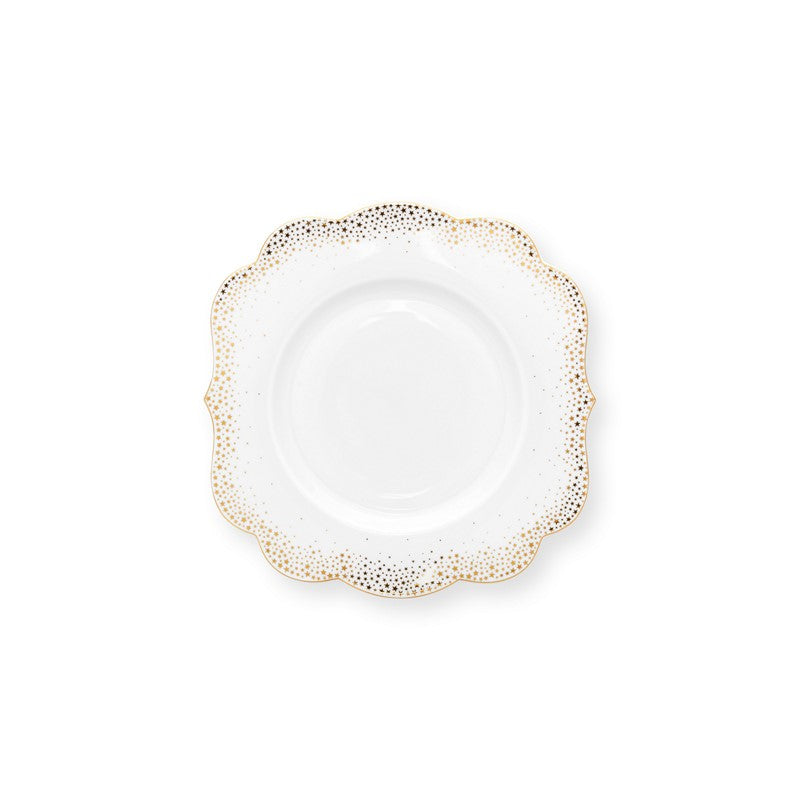 Lot de 6 Assiettes dessert Royal Winter White - 23,5cm Pip Studio - Mathon - 1