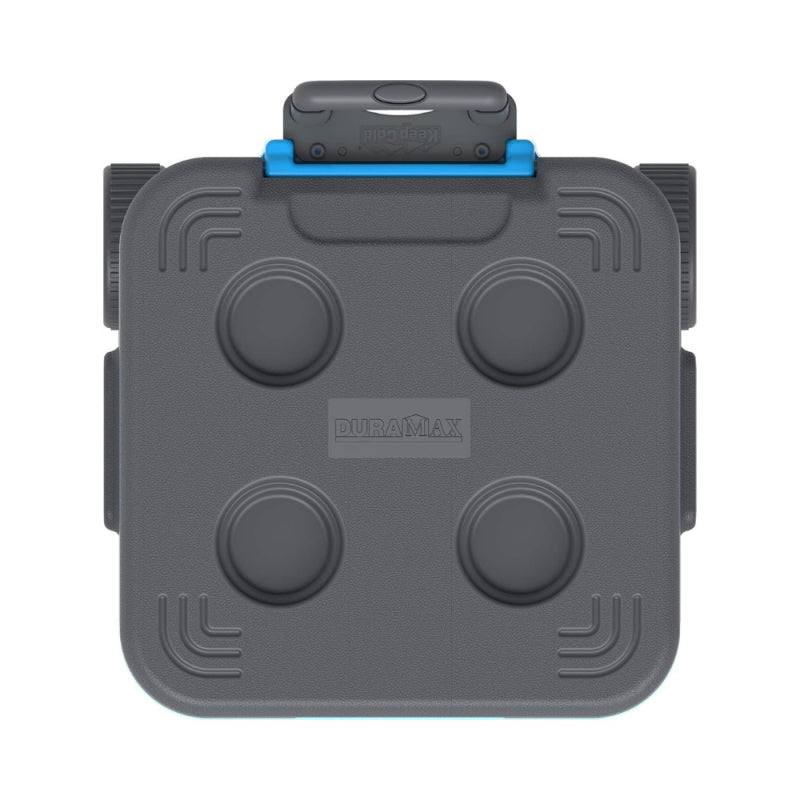 Glacière sur Roulettes Trolley Icebox Gris et Bleu 45L Duramax - Mathon - 3