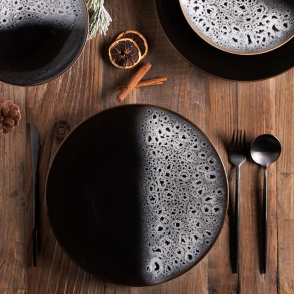 Assiette plate Kyle 27 cm (lot de 6) Table passion - Mathon - 3