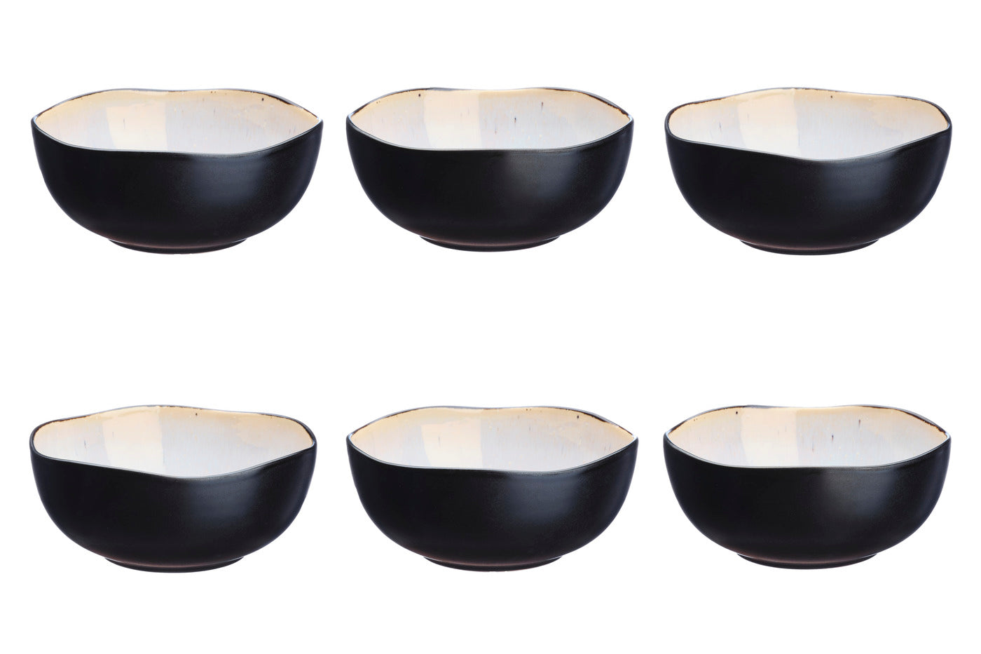 Bol IRIS Ø16,5cm - 6 pièces - Blanc ivoire Björn - Mathon - 1