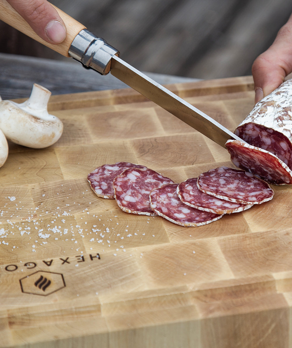 Planche découpe Bois de Bout Hexagone - Mathon - 5