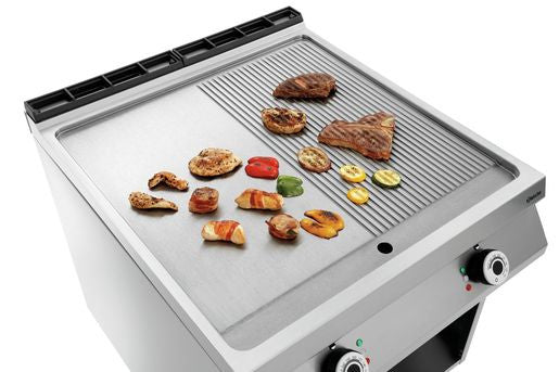 Plancha Electrique - Série 900 Master 1/2 Lisse 1/2 Rainurée - Bartscher - Mathon - 1