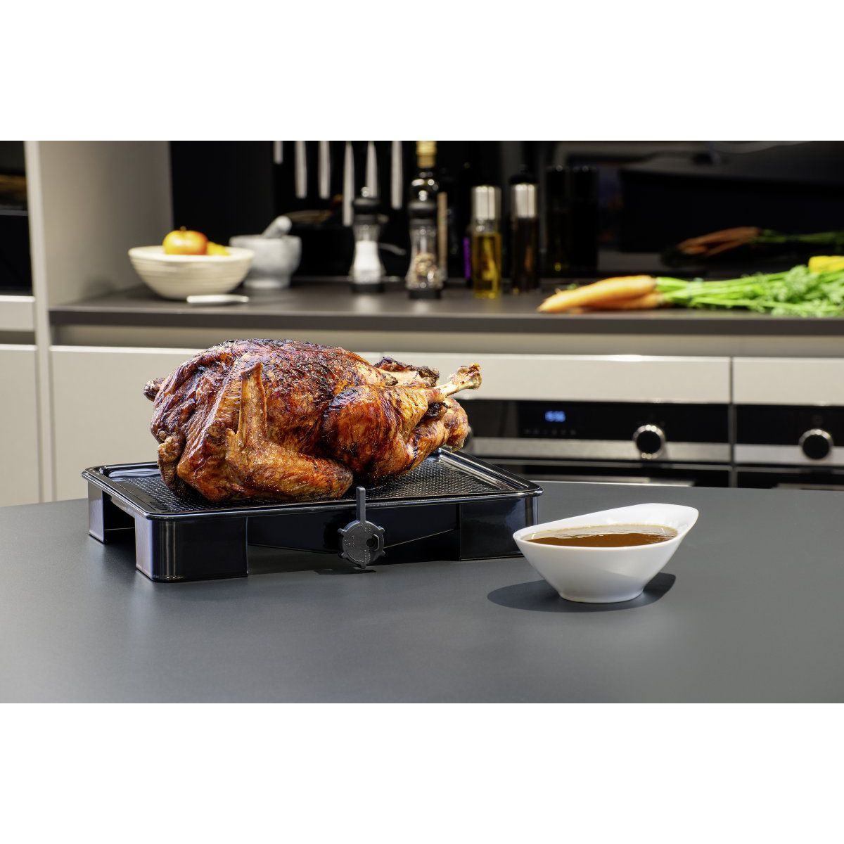 Ensemble de 2 Plats de cuisson four pour rôti avec bac de récupération du jus de 3 litres 39 x 33 cm Zenker Special Cooking Zenker - Mathon - 2