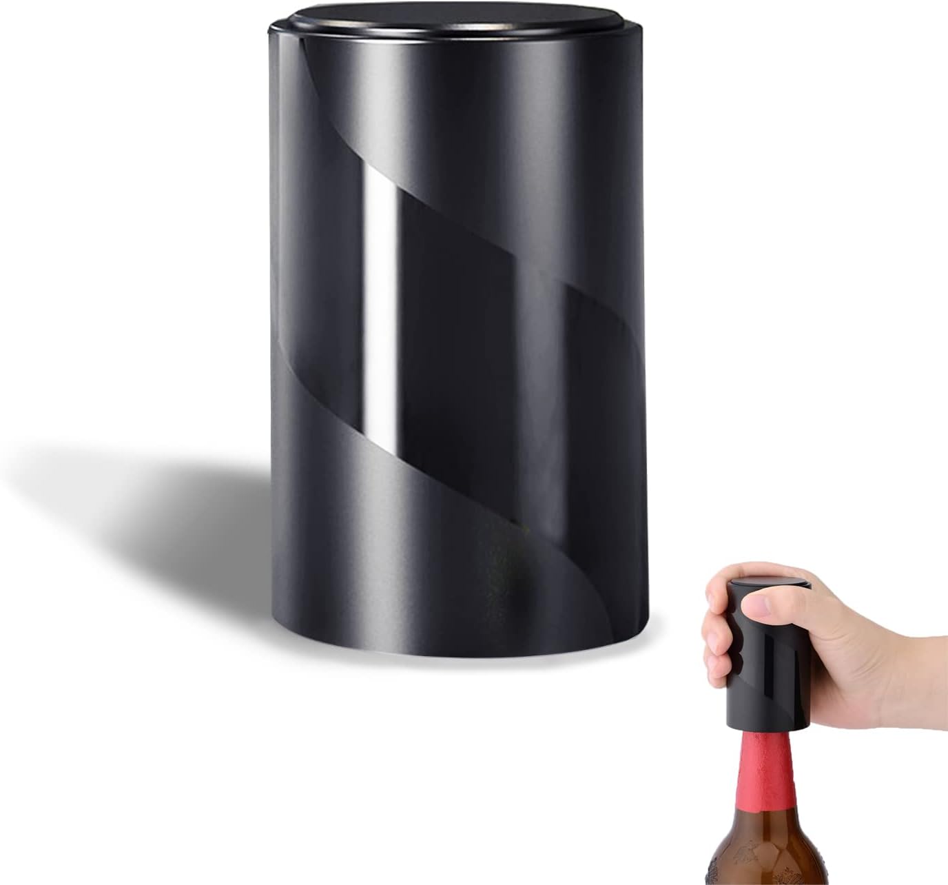 Décapsuleur Automatique Magnétique Noir Vendos85 - Mathon