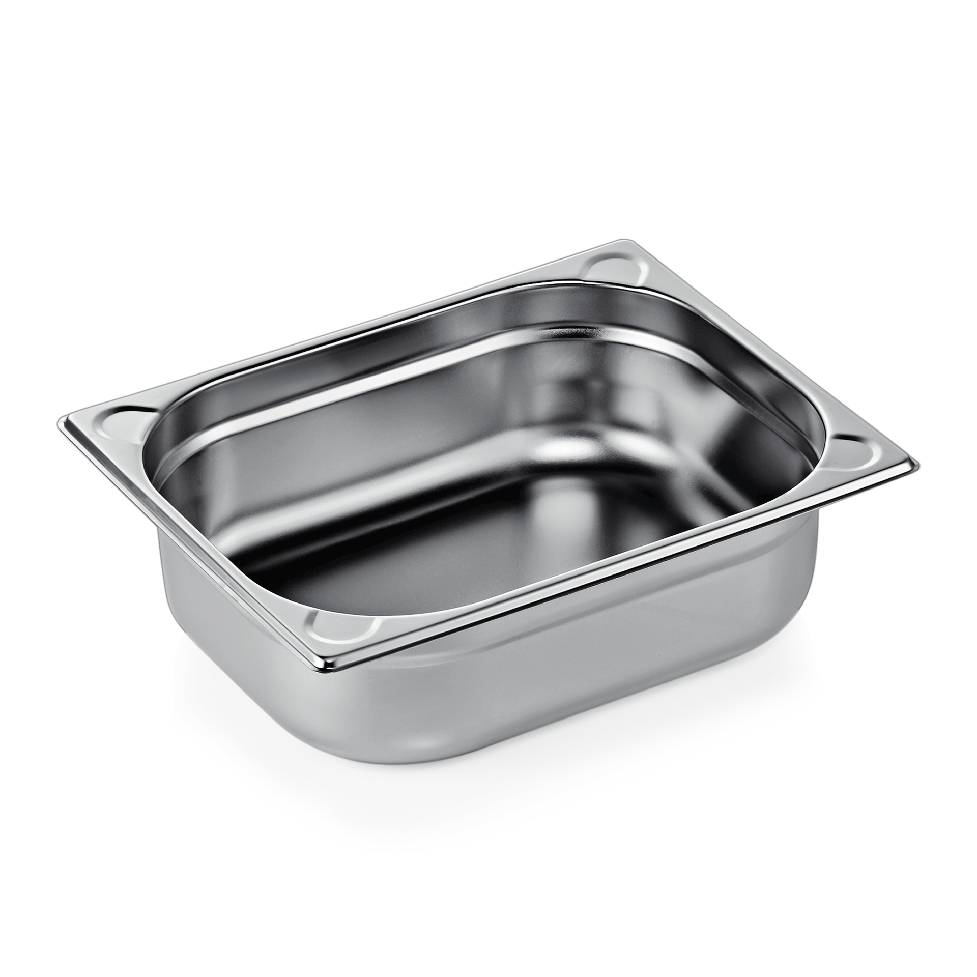 Bac GN 1/2 Inox Coins Gaufrés 6,5 L H 100 mm - WAS Germany - Mathon