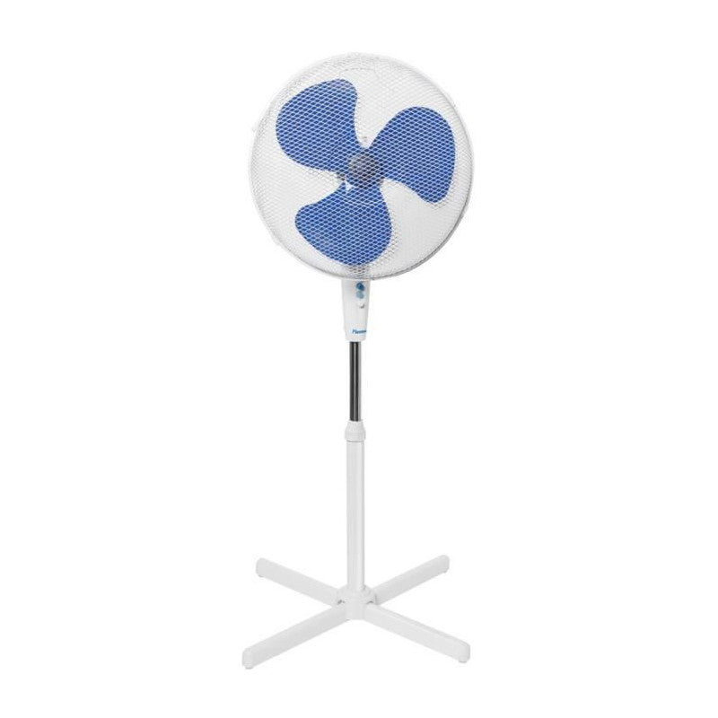 Bestron Ventilateur Sur Pied - Panier 45cm - Blanc - 45w - Debit Dair 58,45m3/min. - Vitesse De Lair 3,13m/sec - Sonore: 56,6 Db Bestron - Mathon