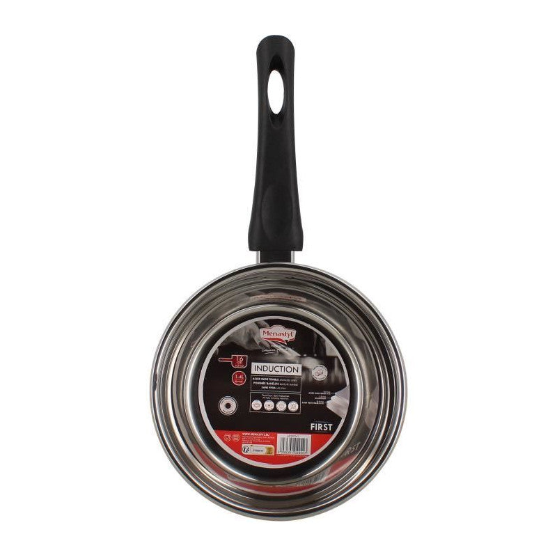 Casserole - Menastyl - 6020241 - En Acier Inoxydable - 16 Cm - Tous Feux Dont Induction Menastyl - Mathon - 2