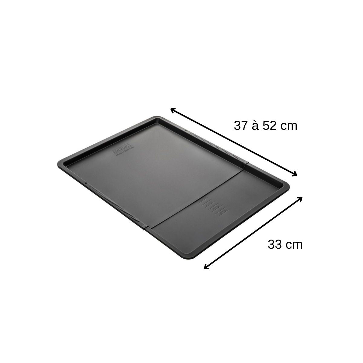 Plaque à pâtisserie extensible de 37 x 52 cm Zenker Black Metallic Zenker - Mathon - 8