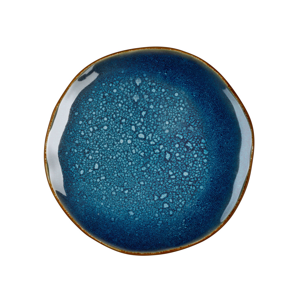 Vertigo Denim - Assiette dessert 21 cm (lot de 6) Médard de Noblat - Mathon - 1