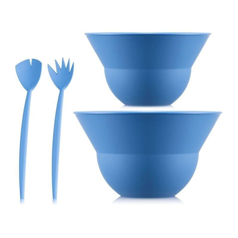 Ensemble De 2 Bols 3 L Et 4.9 L Avec Couverts A Salade - Bodum - Topee - Matisse Bodum - Mathon - 1
