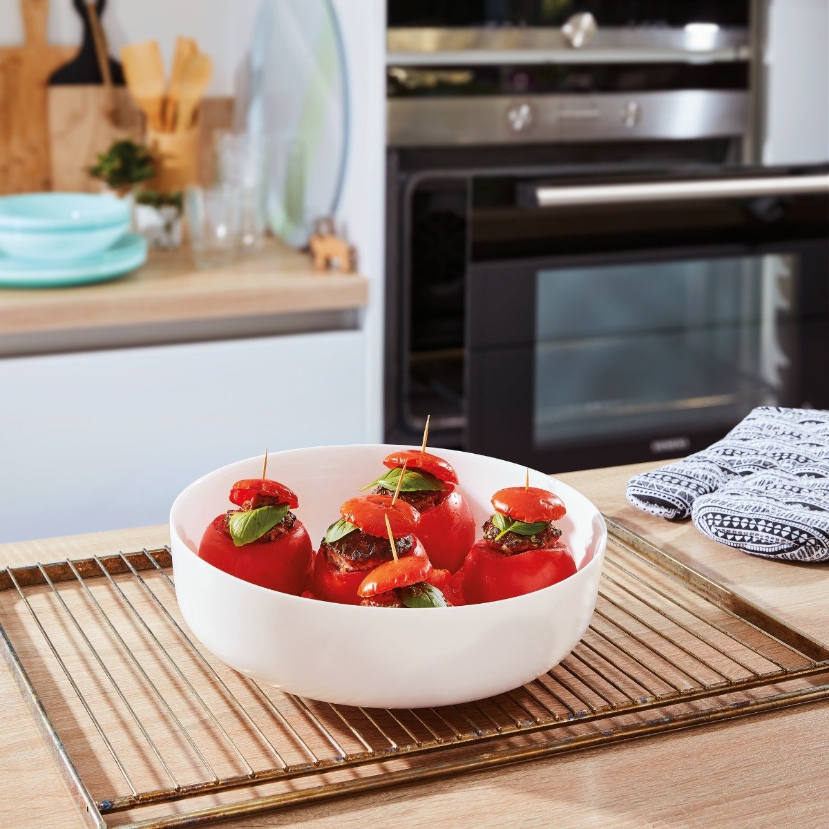 Lot de 4 plats de cuisson ronds en Opale culinaire (2x18cm et 2x22cm) Smart Cuisine Diwali - Luminarc Luminarc - Mathon - 4