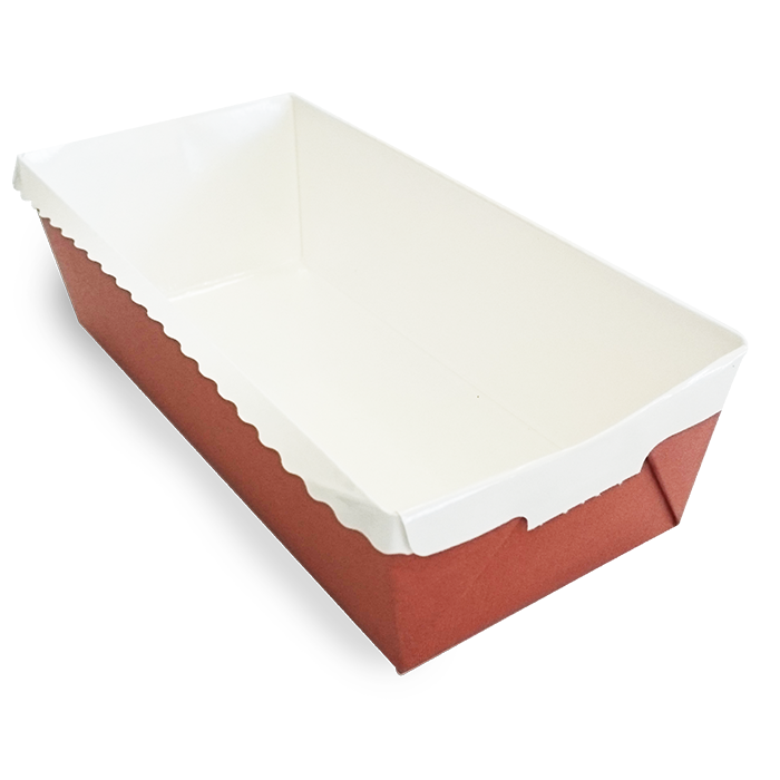 270Pcs - Moule de cuisson carton rectangulaire "Optima" 180x80x55mm FirstPack - Mathon