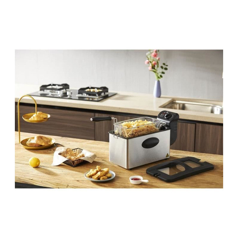 Friteuse 3 L Continental Edison Cerfr3in2 - 2000w - Inox Continental Edison - Mathon - 5