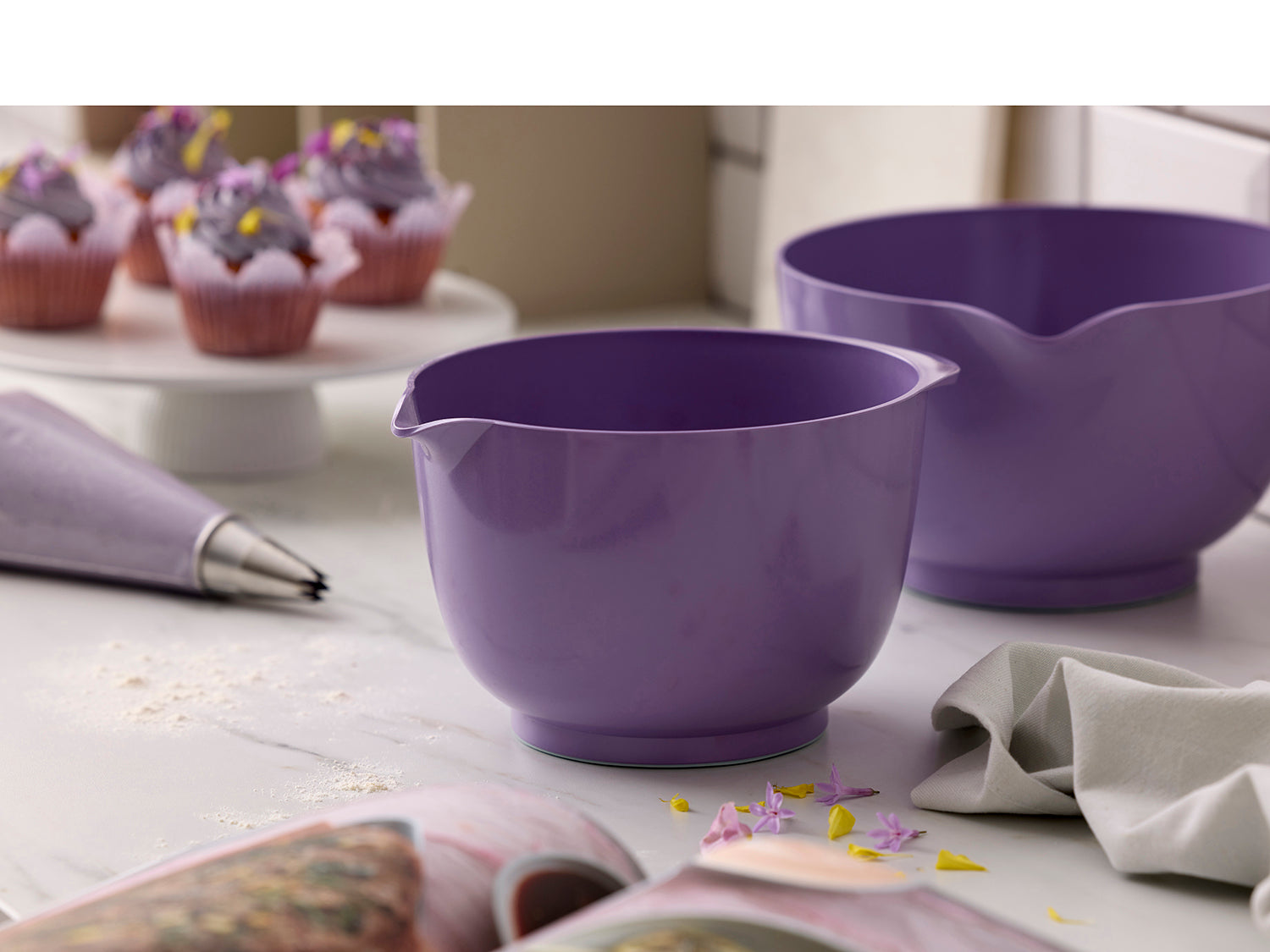 Set de bols 4 pces NEW MARGRETHE en durostima® Lavande Rosti - Mathon - 4