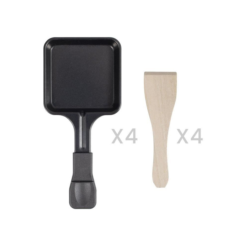 Appareil A Raclette 4 Personnes - Livoo - Doc311 - 800w - 4 Personnes - Plateau Grill Amovible Antiadhésif - Thermostat Ajustab Livoo - Mathon - 5