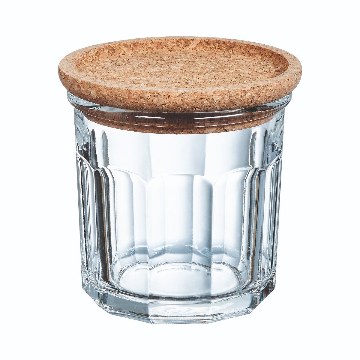 Lot de 3 pots à épices Storing box Cork - Luminarc - En verre avec bouchon liège - 42cl + 31cl + 18cl Luminarc - Mathon - 5